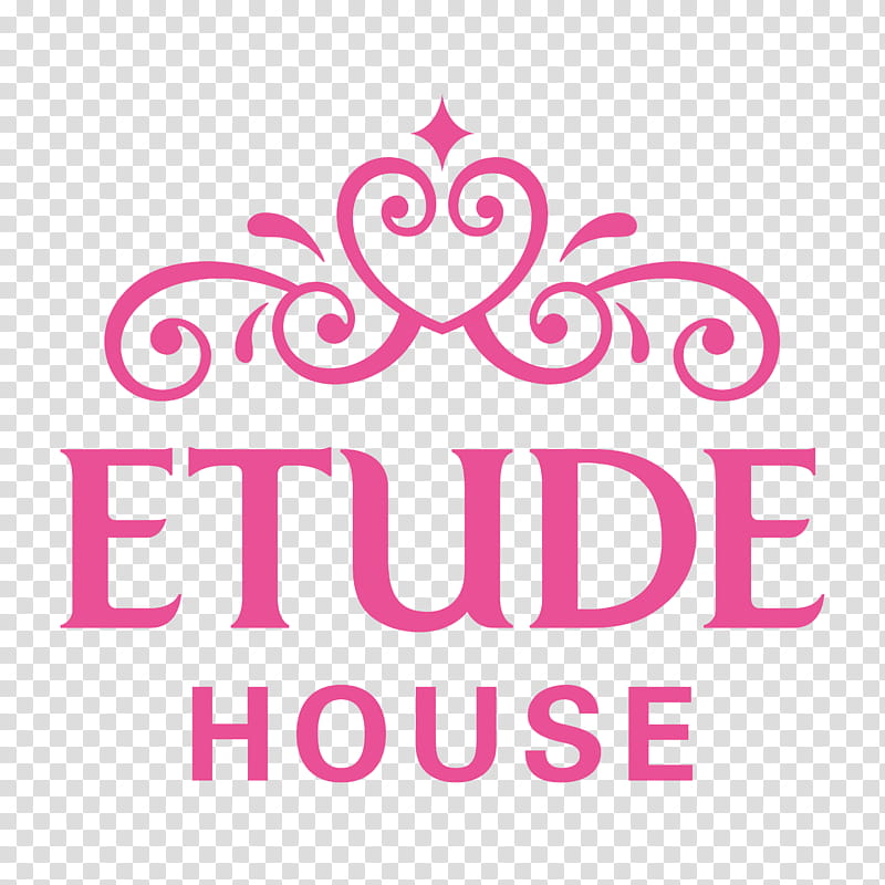 Makeup, Etude House, Logo, Cosmetics, Symbol, Pink, Text, Line transparent background PNG clipart