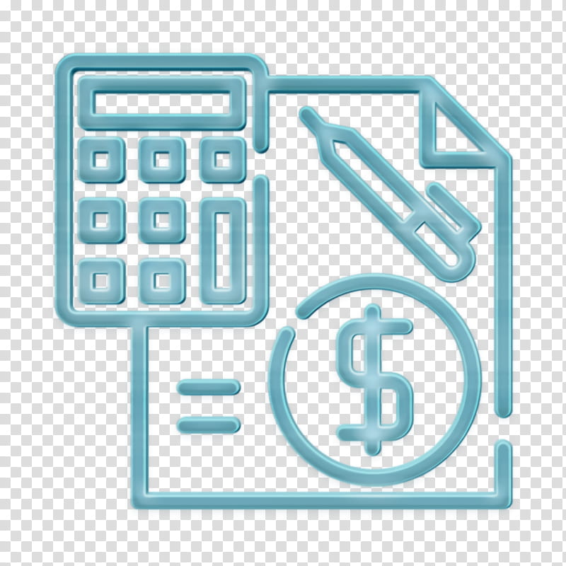 Cost icon Budget icon Construction icon, Line transparent background PNG clipart