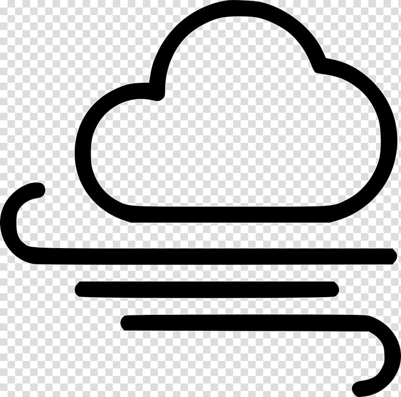 Rain Cloud, Weather, Meteorology, Wind, Storm, Windy, Lightning, Black And White transparent background PNG clipart