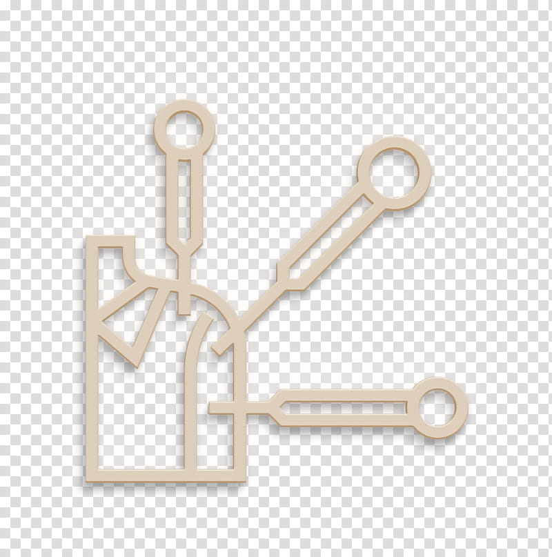 Spa Element icon Acupuncture icon Shoulder icon, Metal, Brass, Beige, Chain, Silver, Jewellery transparent background PNG clipart