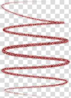 Red Glitter Swirl, red zigzag illustration transparent background PNG clipart