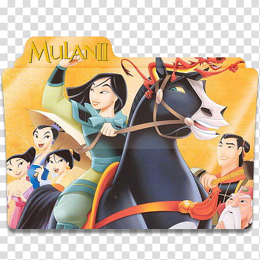 Disney Movies Icon Folder Pack, Mulan II transparent background PNG clipart