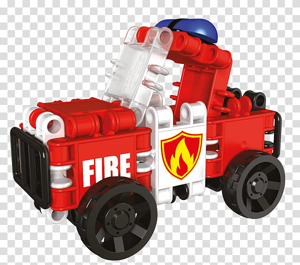 Firefighter, Fire Department, Toy, Fire Engine, Clics Clic Hero Squad Fire Brigade Box8 In 1, Clics Cb180 8in1 Baril Glitter Building Set, Vehicle, Emergency Vehicle transparent background PNG clipart