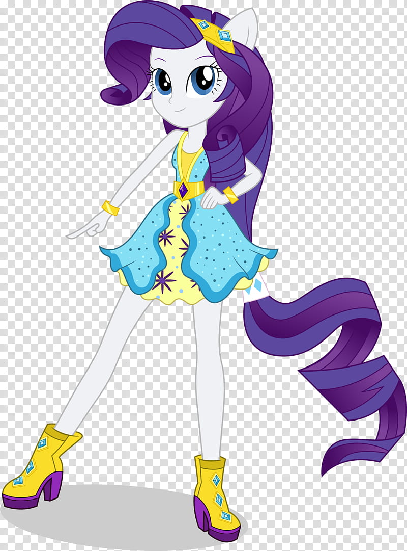 Dance Magic Rarity, My Little Pony Rarity wearing dress transparent background PNG clipart