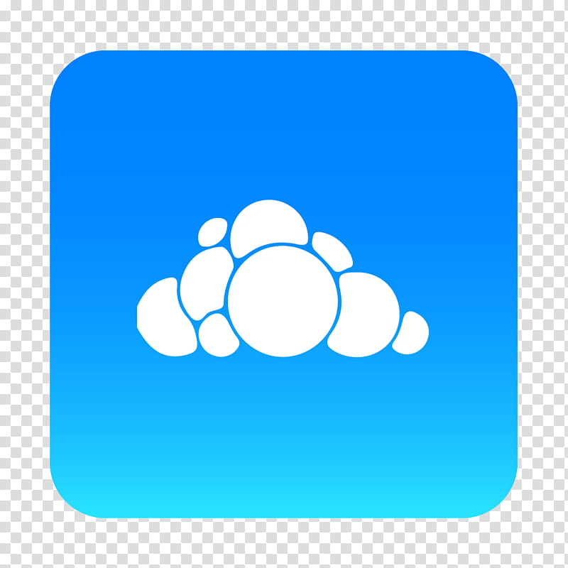 macOS App Icons, owncloud transparent background PNG clipart