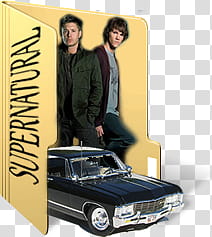 Supernatural Folder Icon, Supernatural classic black vehicle transparent background PNG clipart