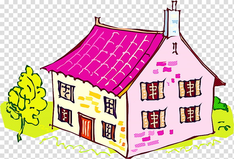 house playhouse cottage home roof, Building transparent background PNG clipart