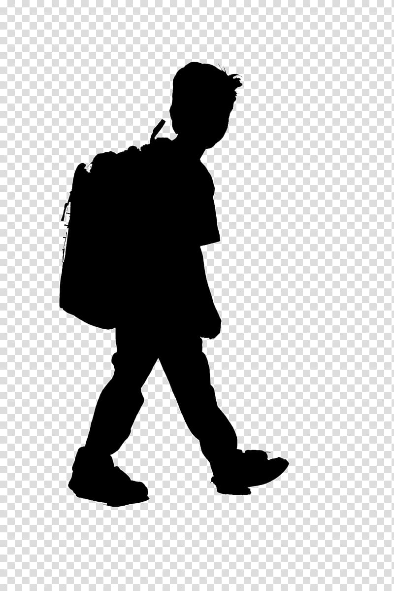 School Backpack, Child, Silhouette, Student, School
, Woman, Standing, Male transparent background PNG clipart