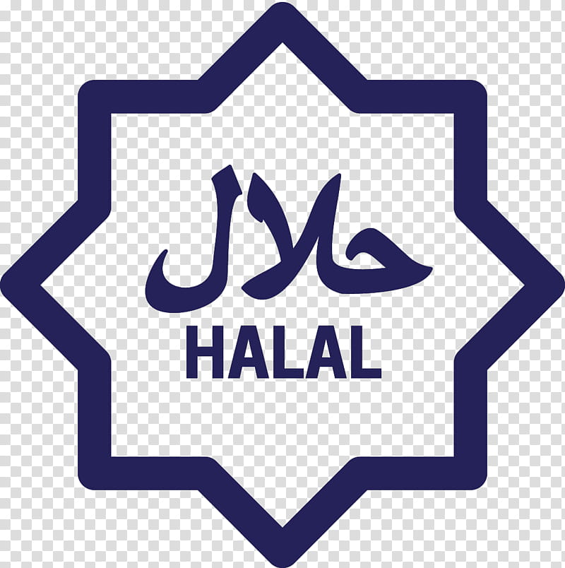 Halal Logo, Halal Certification In Australia, Haram, Food, Text, Electric Blue, Line, Symbol transparent background PNG clipart
