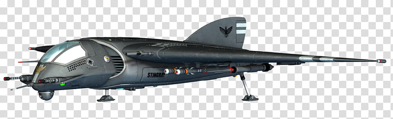 Fantasy Jet Fighter , gray plane on focus transparent background PNG clipart