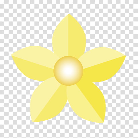 Flower Power Elements, yellow flower art transparent background PNG clipart