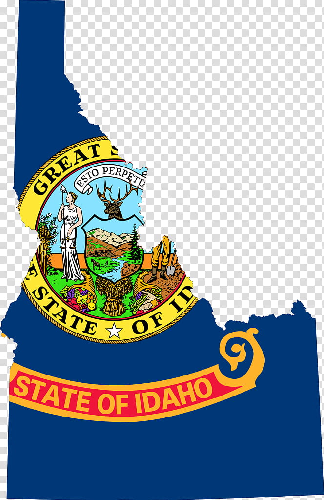 Flag, Idaho, Flag Of Idaho, Us State, Indiana, Flag Of The United States, Idaho Territory, State Flag transparent background PNG clipart