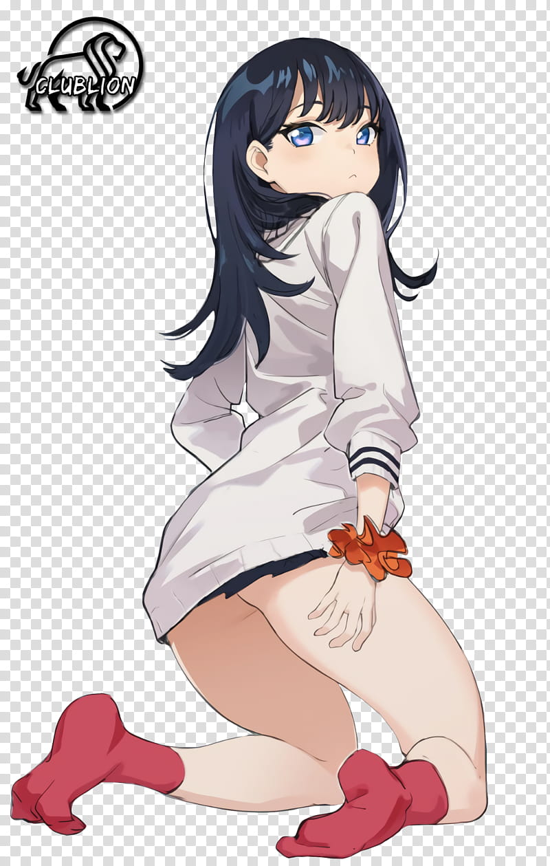 Rikka Takarada SSSS Gridman Anime Render, female animated character art transparent background PNG clipart