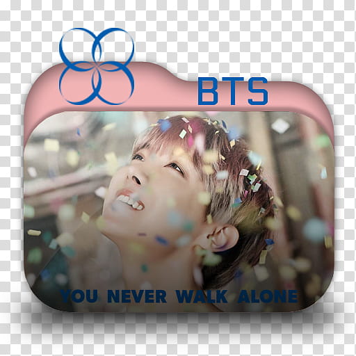 BTS Folder Icons YOU NEVER WALK ALONE by emosasa, J HOPE  transparent background PNG clipart