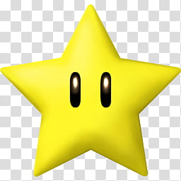 Super Mario Icons, Super Mario Star illustration transparent background PNG clipart