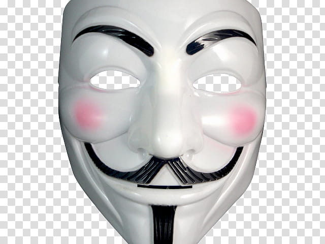 Gear, Guy Fawkes Mask, Anonymous, Anonymous Mask, V For Vendetta, Face, Head, Masque transparent background PNG clipart