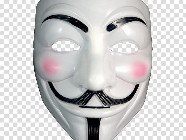 Man Wears A V For Vendetta Guy Fawkes Mask Stock Photo - Download