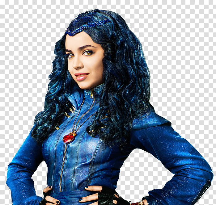 Disney Descendants Mega , woman looking at camera while smiling transparent background PNG clipart