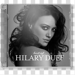 CD Case Collection GHIJ , HILARY DUFF, Best of_x- transparent background PNG clipart