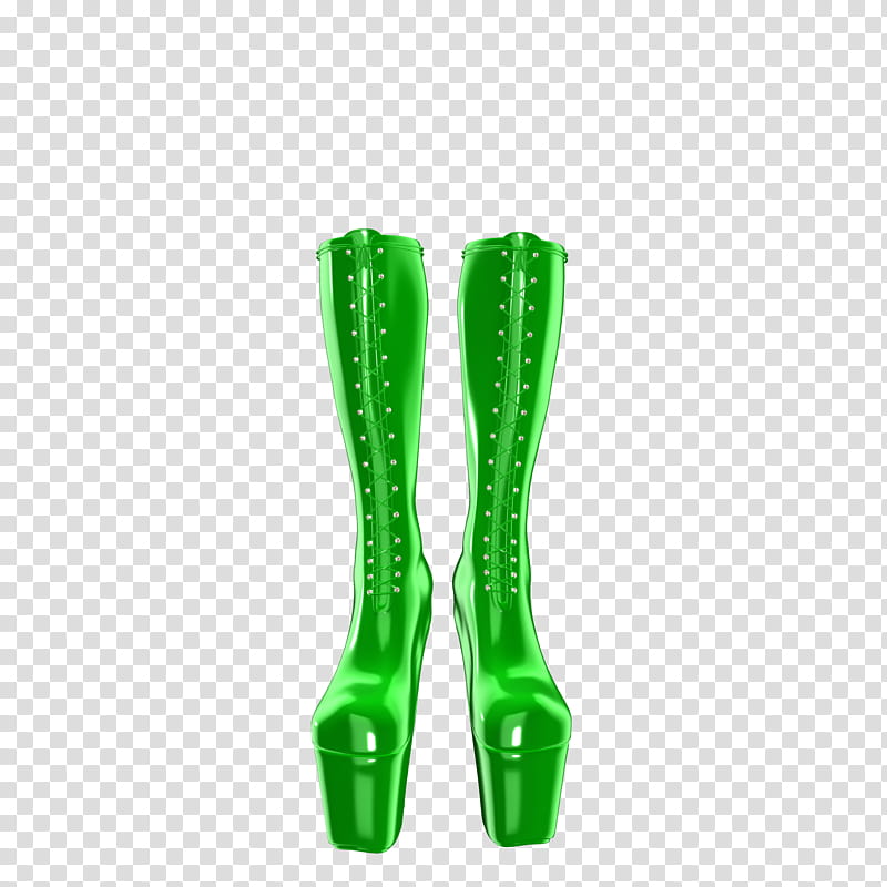 Green Boots And Dress , pair of green boots illustration transparent background PNG clipart