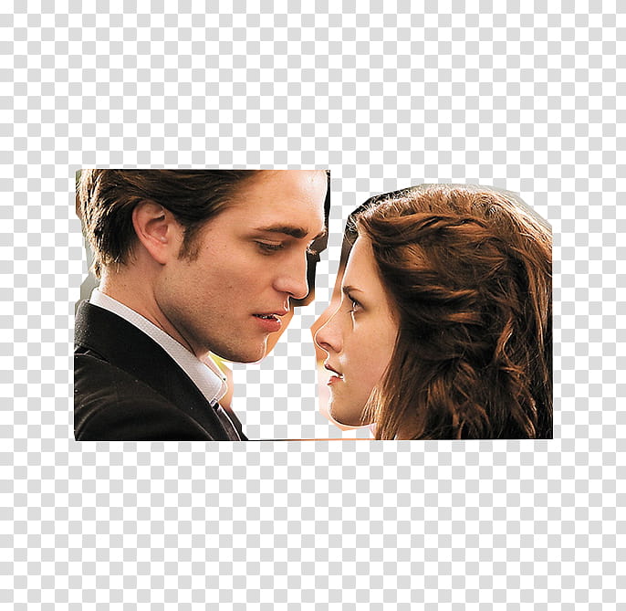 chicos twilight, Robert Pattinson and Kirsten Stewart transparent background PNG clipart