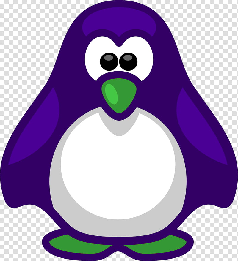 Cartoon Baby Bird, Penguin, Drawing, Little Penguin, Flightless Bird, Purple, Cartoon, Violet transparent background PNG clipart