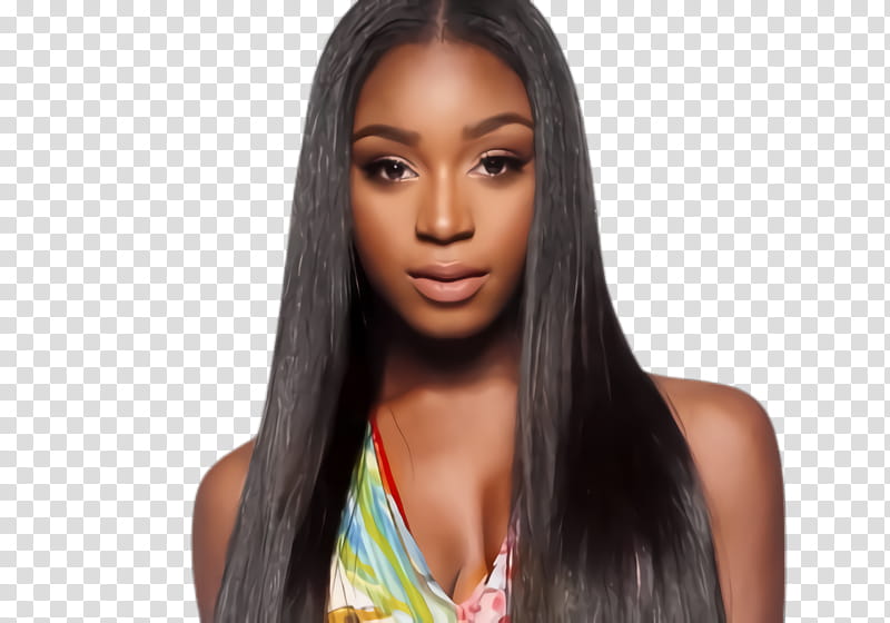 Normani, Long Hair, Wig, Hairstyle, Artificial Hair Integrations, Afro, Lace Wig, Hair Coloring transparent background PNG clipart