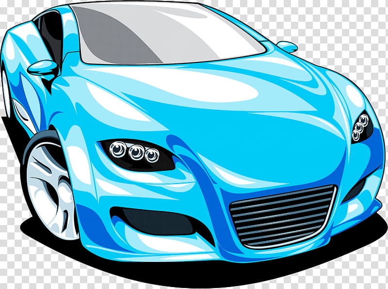 City car, Vehicle, Blue, Hood, Sports Car, Transport, Bumper, Automotive Fog Light transparent background PNG clipart