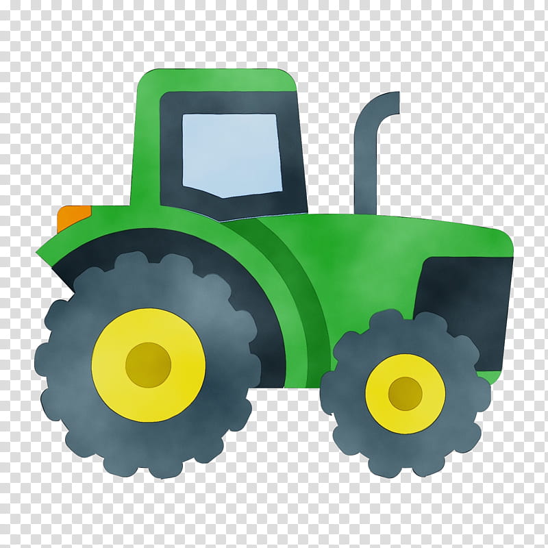 Baby, Watercolor, Paint, Wet Ink, Farmall, Tractor, Agriculture, Transportation transparent background PNG clipart