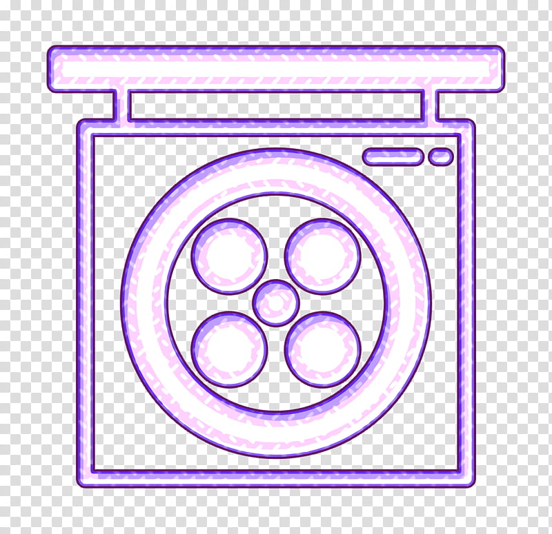 Movie Film icon Film roll icon Studio icon, Movie Film Icon, Circle transparent background PNG clipart