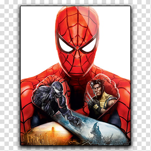 Icon Spider Man Web of Shadows transparent background PNG clipart