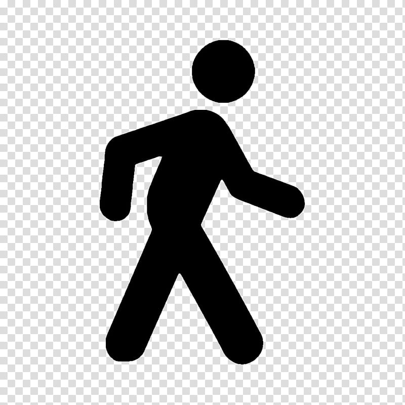 Man holding white paper while walking, Person Walking Silhouette