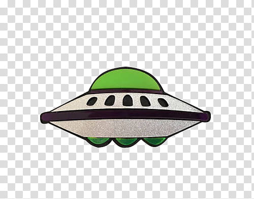 COSMICVERSAL midnightinmemories, green and white UFO illustration transparent background PNG clipart