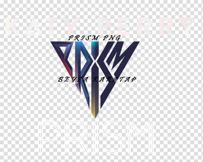 Katy Perry PRISM texto transparent background PNG clipart