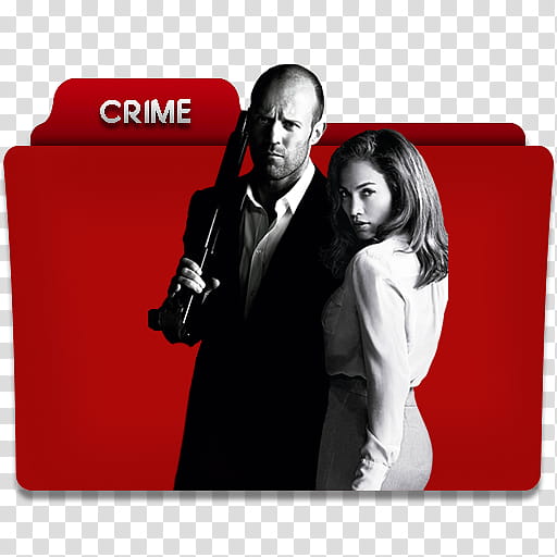 Movie Genres Folders, Jason Statham and Jennifer Lopez transparent background PNG clipart