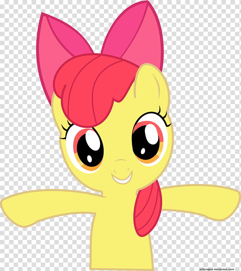 My little pony Apple Bloom transparent background PNG clipart