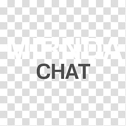BASIC TEXTUAL, Mirnda chat logo transparent background PNG clipart
