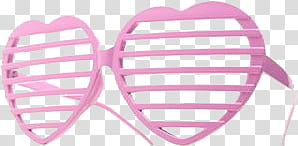 Labios y lentes, pink heart framed window eyeglasses transparent background PNG clipart