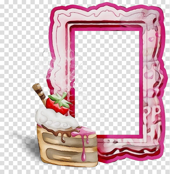 Birthday Frame, Cake, Frames, Cupcake, Birthday Cake, Cake Decorating, Food, Birthday Frame transparent background PNG clipart