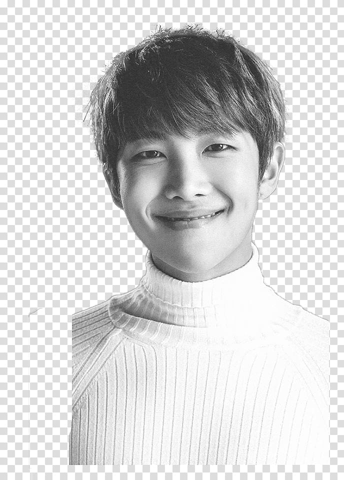 bangtan sonyeondan , man wearing white turtleneck sweater transparent background PNG clipart