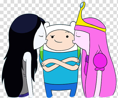Hora de Aventura Pedidio, three Adventure Time characters art transparent background PNG clipart