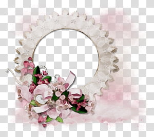 Floral design, Watercolor, Paint, Wet Ink, Pink Picture Frame, Picture Frames, Signature Tag, Directupload transparent background PNG clipart thumbnail