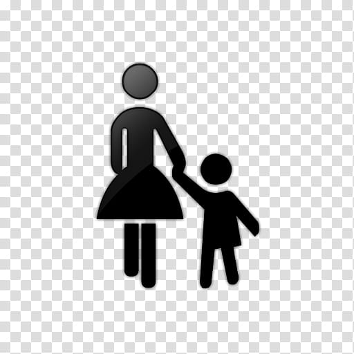 Family Silhouette, Child, Mother, Infant, Woman, Daughter, Son, Parent transparent background PNG clipart
