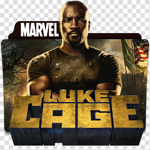 Luke cage series Folder icon, Luke Cage transparent background PNG clipart