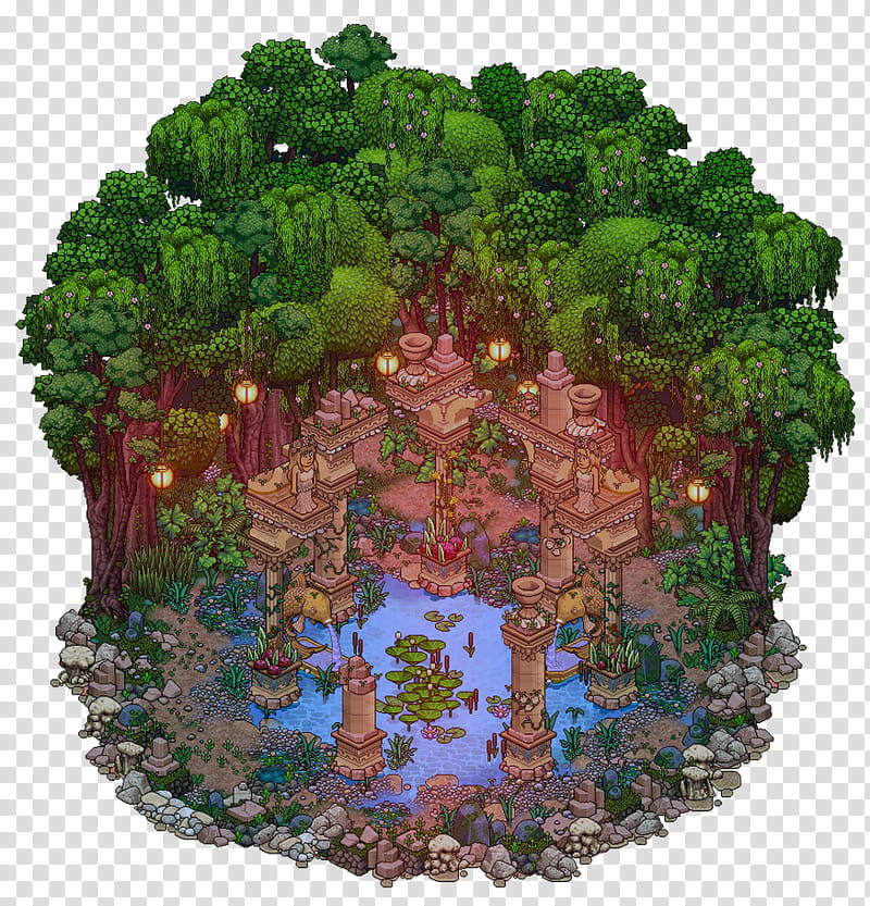 Ancient ruin, forest game application screenshot transparent background PNG clipart
