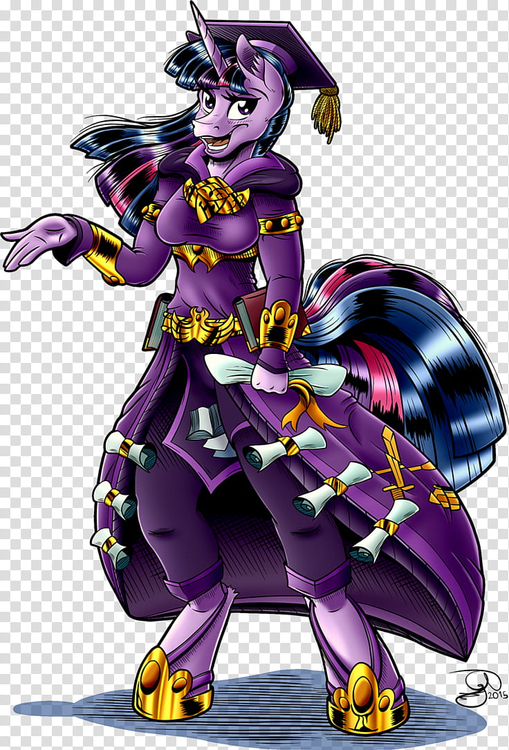 Scholar Twilight, My Little Pony character transparent background PNG clipart