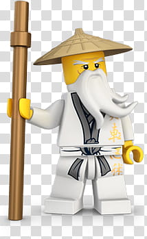 lego ninjago sensei wu, LEGO character transparent background PNG clipart