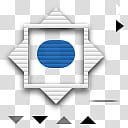 Windows  Superbar UPDATED, square white and blue frame illustration transparent background PNG clipart