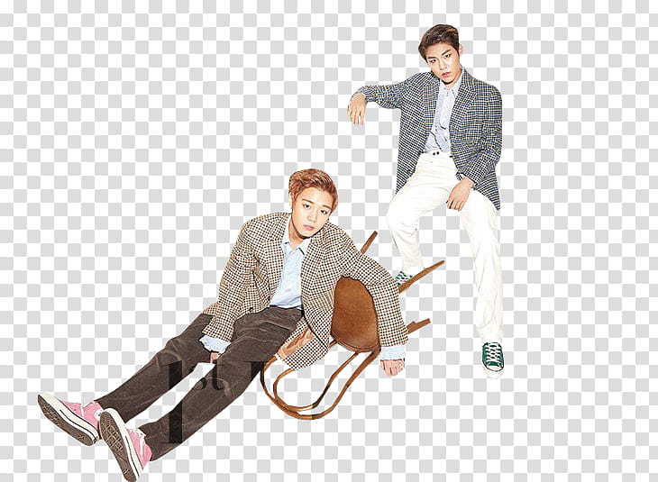 Jihoon and Woojin Wanna One, two men transparent background PNG clipart