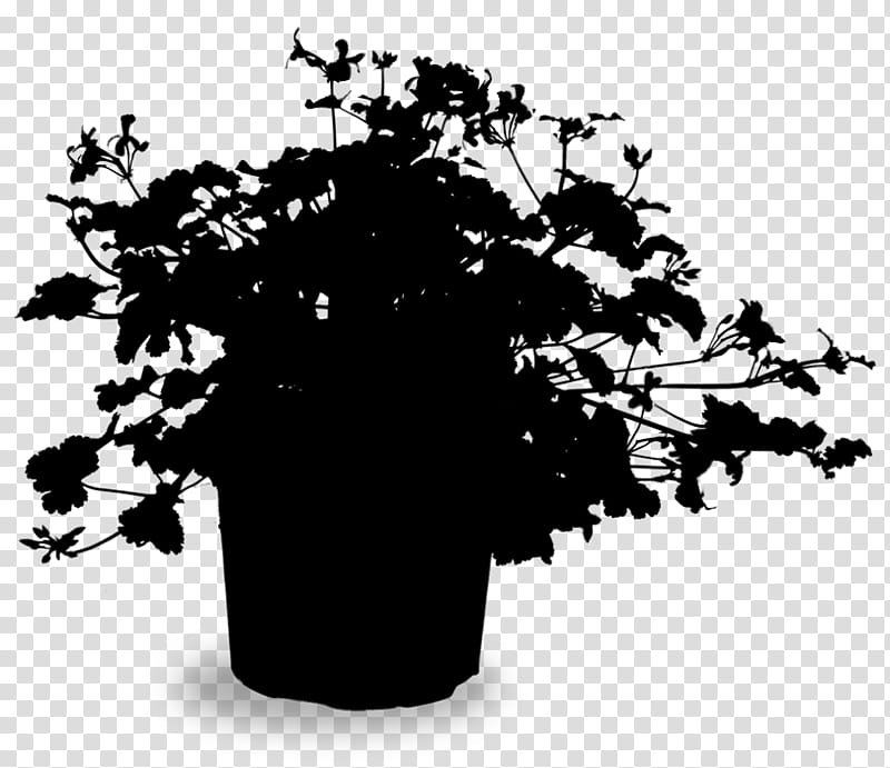 Grape Leaf, Silhouette, Flower, Tree, Blackandwhite, Plant, World transparent background PNG clipart